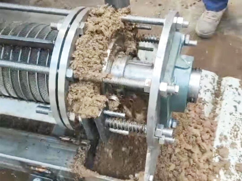 污水處理螺旋擠壓機